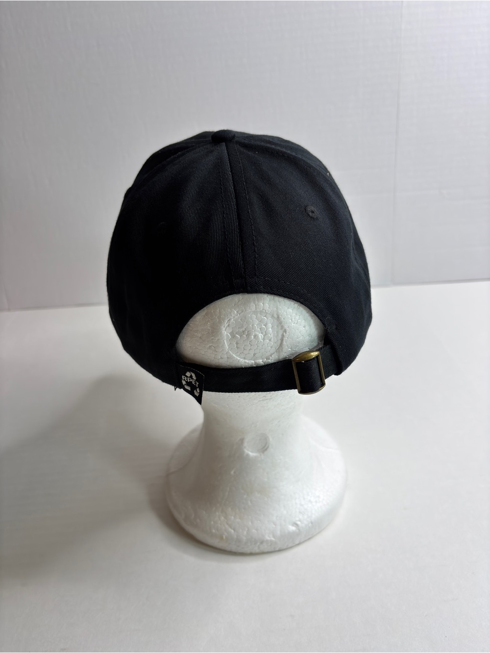 ANHEUSER BUSCH ST LOUIS BREWERY BLACK ADJUSTABLE STRAPBACK BASEBALL HAT CAP Logo - Picture 4 of 9